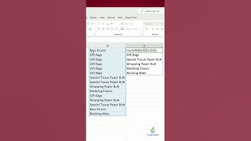 #29 💻 2 Ways to get Unique Values in Excel | Remove Duplicates #shorts #ytshorts #exceltips