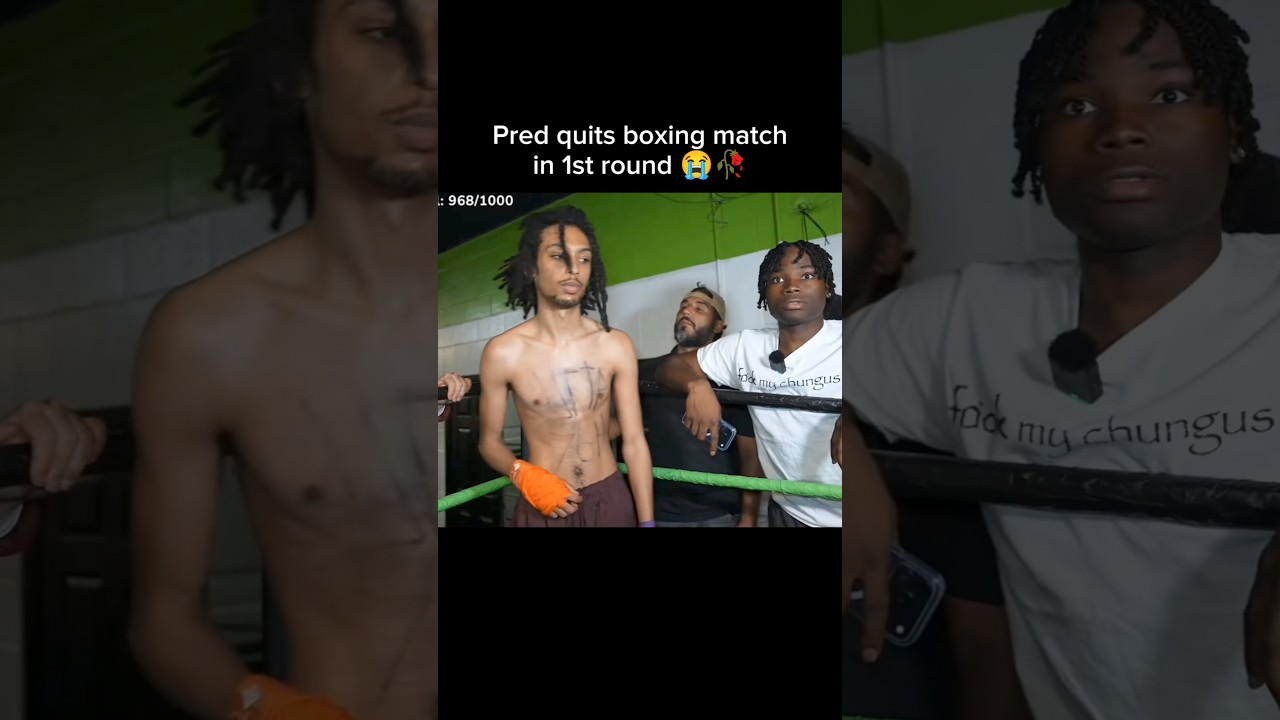 Child pred quits after getting his ahh beat 😭🥀 #jidion #edpwatch #boxing #viral