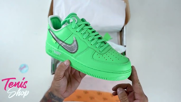 Nike Air Force 1 Low x Louis Vuitton x Off-White “Green LV 9.0 / New / Good