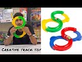 Creative track with 2 bouncing balls for kids ii unboxing how to play