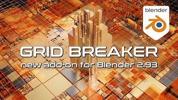 Grid Breaker - new add-on for Blender 2.93. Free pre-alpha.