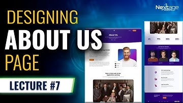 Create an Impressive About Us Page in WordPress! | Lecture 7 | WordPress Course | NextAge Solutions