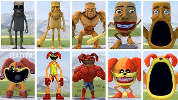 EVOLUTION OF ALL TUNG TUNG SAHUR VS DOGDAY SMILING CRITTERS POPPY PLAYTIME CHAPTER 4 in Garry