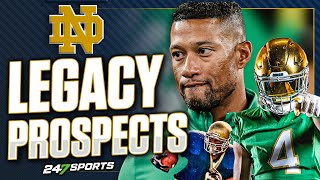 Notre Dame is LOADING UP on kids of former NFL LEGENDS 🤩 ☘️ | Jerome Bettis Jr. + more!