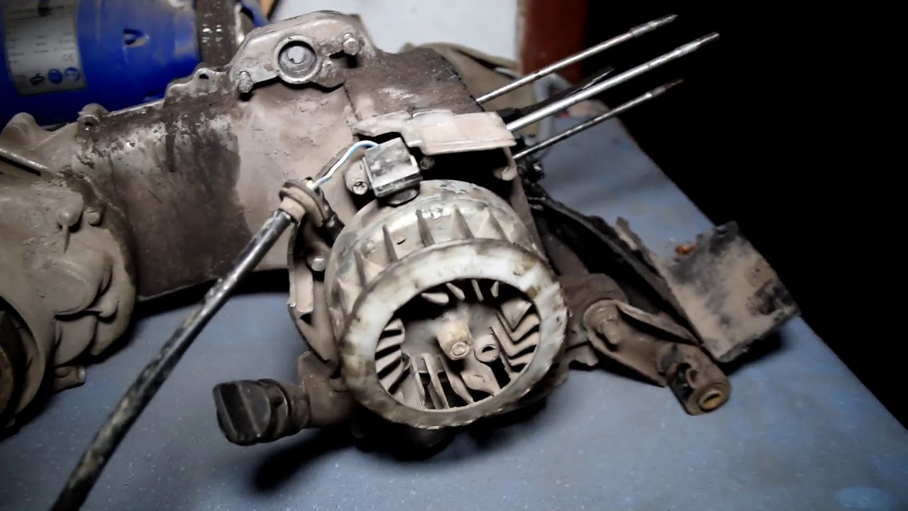 Разбор двигателя 139QMB - YouTube