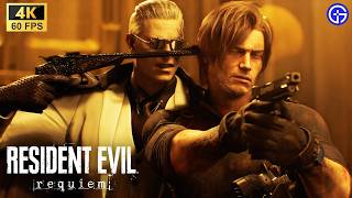 Resident Evil 9: Requiem - Leon Saves Grace From Zeno - 4k 60FPS Cutscene