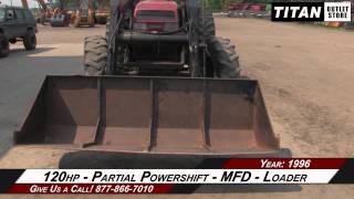 Case IH 5240, 9400 Hrs, Westendorf Loader Tractor Sold on ELS!