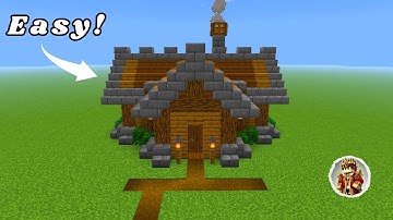 Minecraft How to Build a Ultimate Oak Wooden House Tutorial [Easy Build House 🏠]