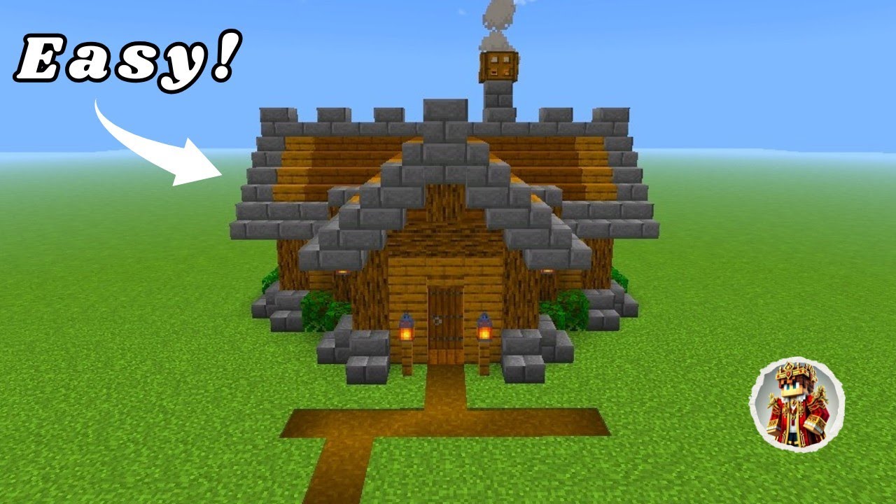 Minecraft How to Build a Ultimate Oak Wooden House Tutorial [Easy Build ...