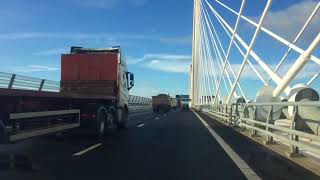 First Drive over the Queensferry Crossing