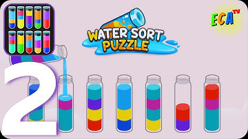 ⭐Water Sort Color Puzzle Game⭐ Walkthrough Gameplay Part 2 A Fun And Interesting (Android-iOS)