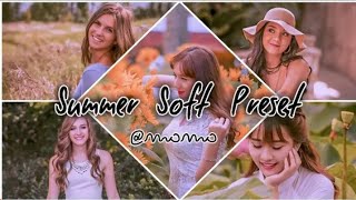 Edit foto kekinian Summer Soft Tone ☆ Lightroom screenshot 4