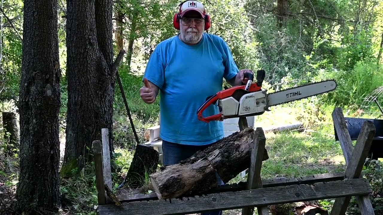 Vintage Stihl 031 - Best Firewood Saw? + Tree Work + Chainsaw BS
