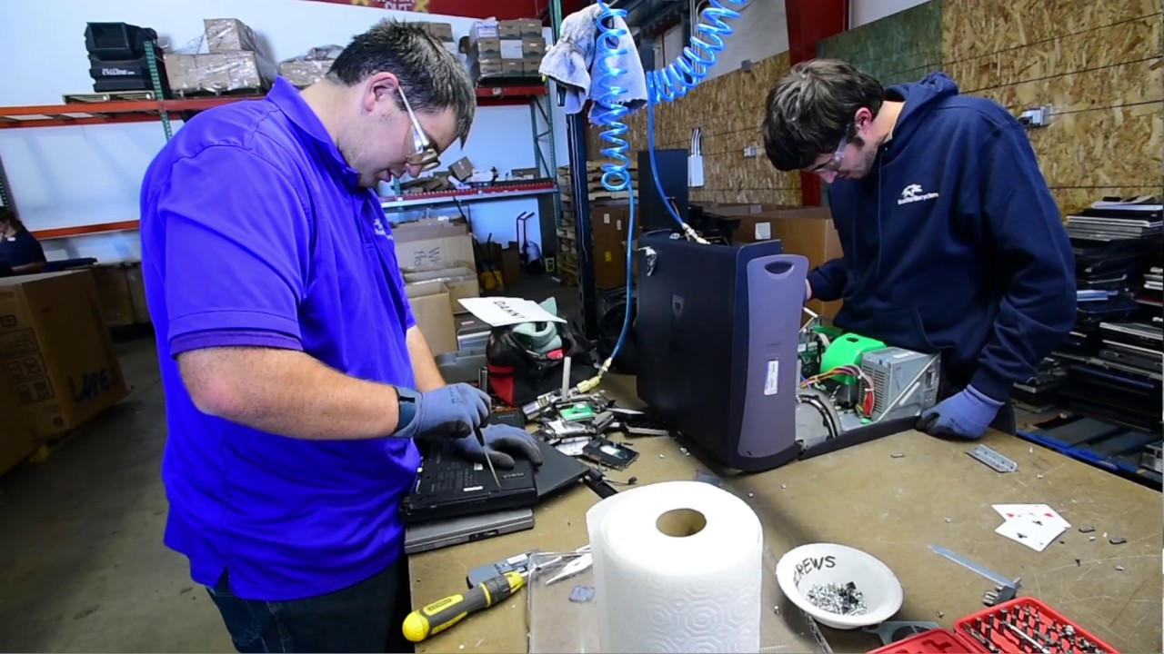 Blue Star Recyclers at EcoCycle CHaRM in Boulder YouTube