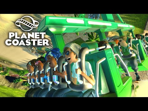 Planet Coaster - Парк аттракционов! Начало веселья! 😁 #1