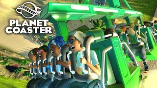 Planet Coaster - Парк аттракционов! Начало веселья! 😁 #1