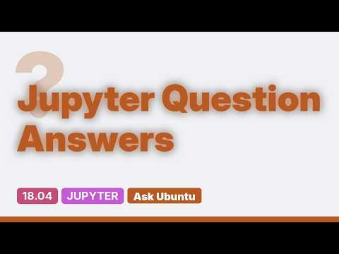 I always have to access Jupyter Notebook as a root user