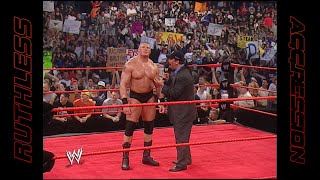 Brock Lesnars King Of The Ring Coronation Wwe Raw 2002