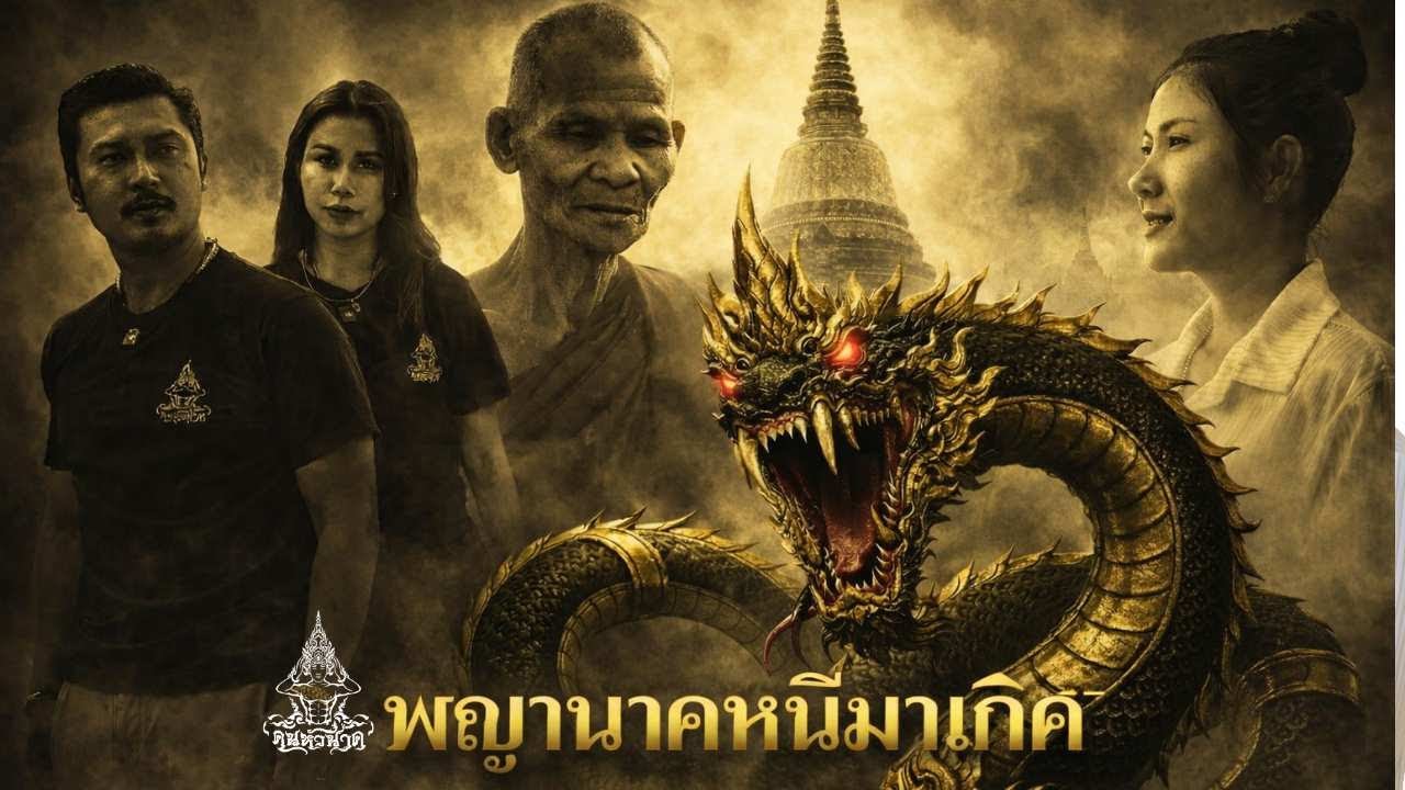 พญานาคหนีมาเกิด วัดธาตุมหาชัย หลวงปู่คำพันธ์  จ.นครพนม  |คน-หัวนาค |ພະຍານາກ EP.98