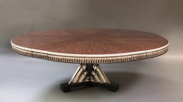 Expandable Round Dining Table