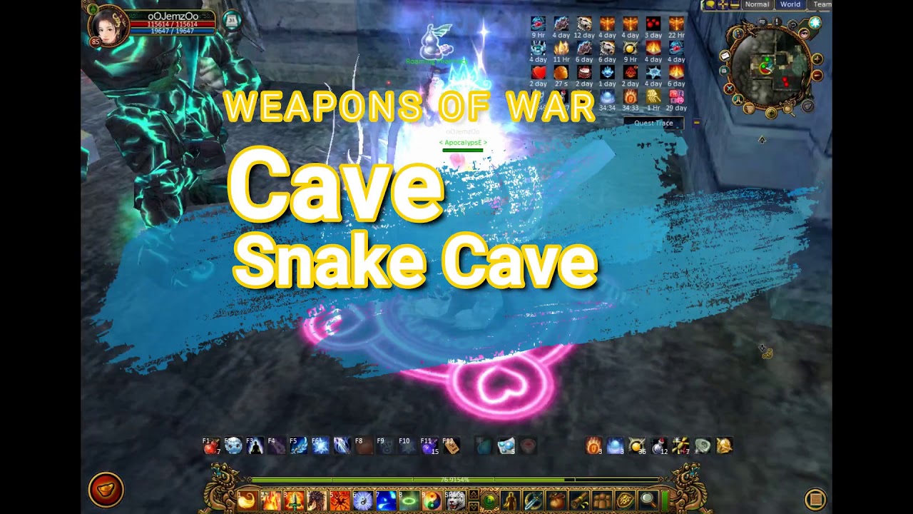 Weapons of War PH - Cave - Bamboo Creek - Snake Cave