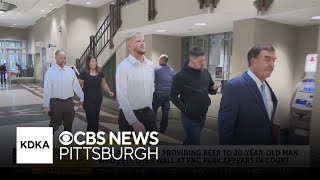 Man accused of giving alcohol to fan who fell from PNC Park stands appears in court