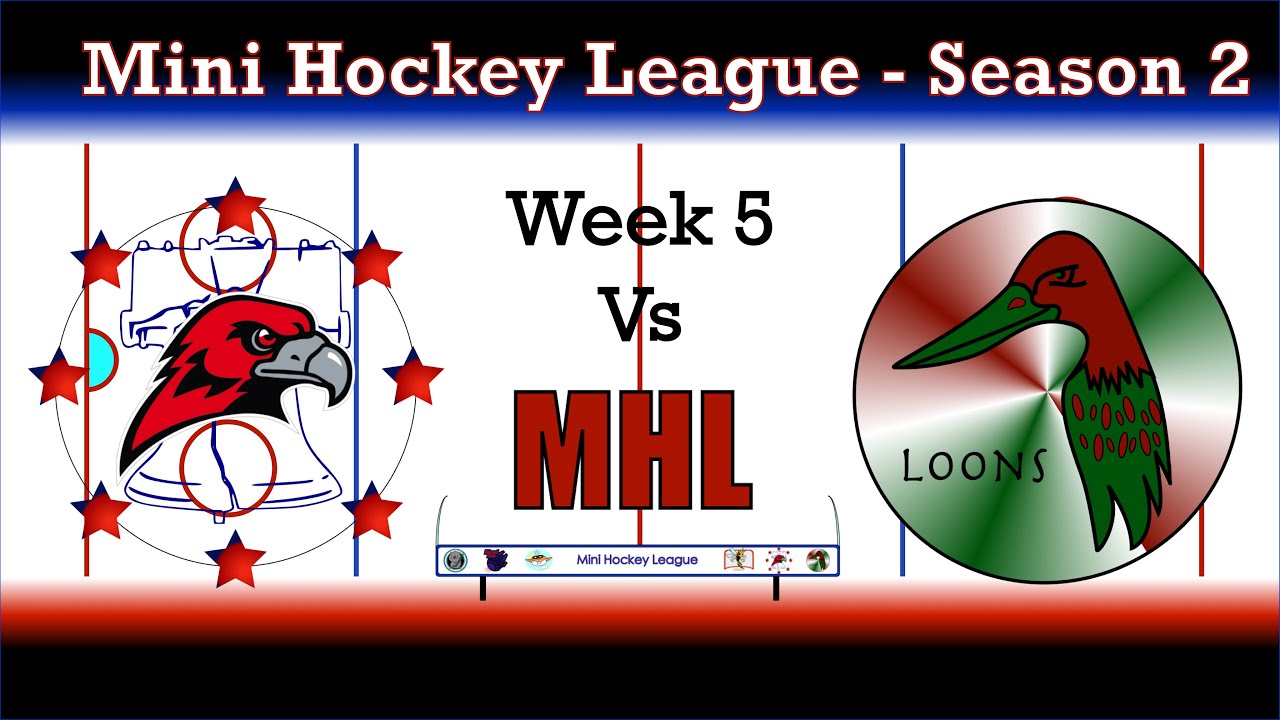 Mini Hockey League - Season 2 - Week 5 - Liberty Vs Loons