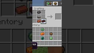 Minecraft me Craft a WOOD CUTTER BALL INGTO #minecraft #mcpe #shorts
