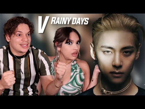 Waleska & Efra react to BTS' V Solo Debut | V - Rainy Days | REACTION!