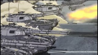 Tank scene from Gundam The Origin I film  |  With War thunder soundtrack