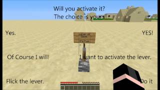 Minecraft - Stop Motion Short, 3D MP (Semi-Interactive)