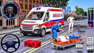 City Ambulance Driving Simulator - Emergency Rescue Ven Driver - Android Gameplay screenshot 1
