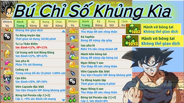 Hồi Sinh Ngọc Rồng - nâng cấp bông tai cấp 2 cho trùm namek , trái đất nhận chỉ số cực vip !