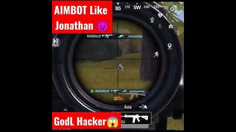 😱 AIMBOT Like Jonathan 😈 GodL Hacker🥵 #shorts #bgmi #youtubeshorts #viral #jonathan #trending