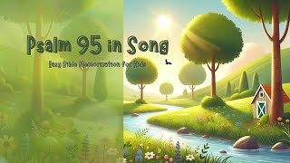 Psalm 95 | Easy Bible Memorization for Kids