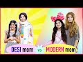 DESI Mom vs MODERN Mom#Sketch #Roleplay   #moonvines #moonfun