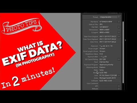 Video: Apa pentingnya gambar mini EXIF?