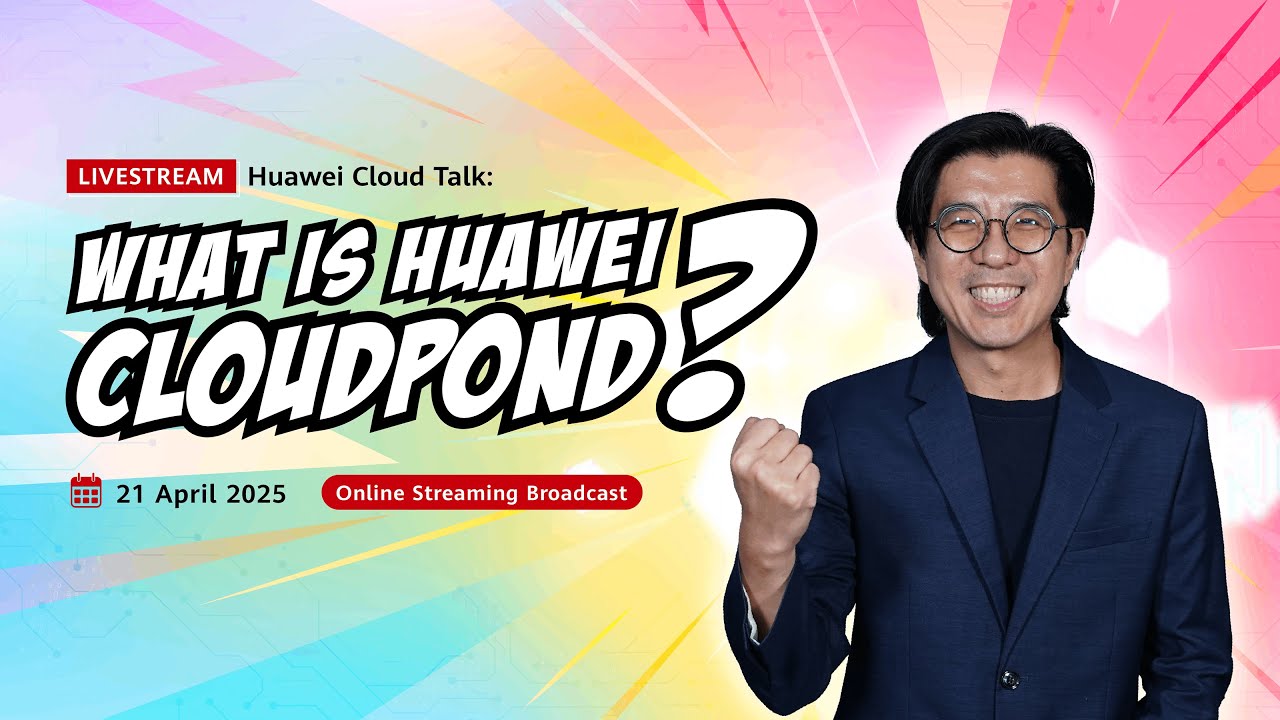 Huawei Cloud Talk | Meet CloudPond: The Smart Data Lake - YouTube