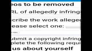 How to submit a copyright takedown notice