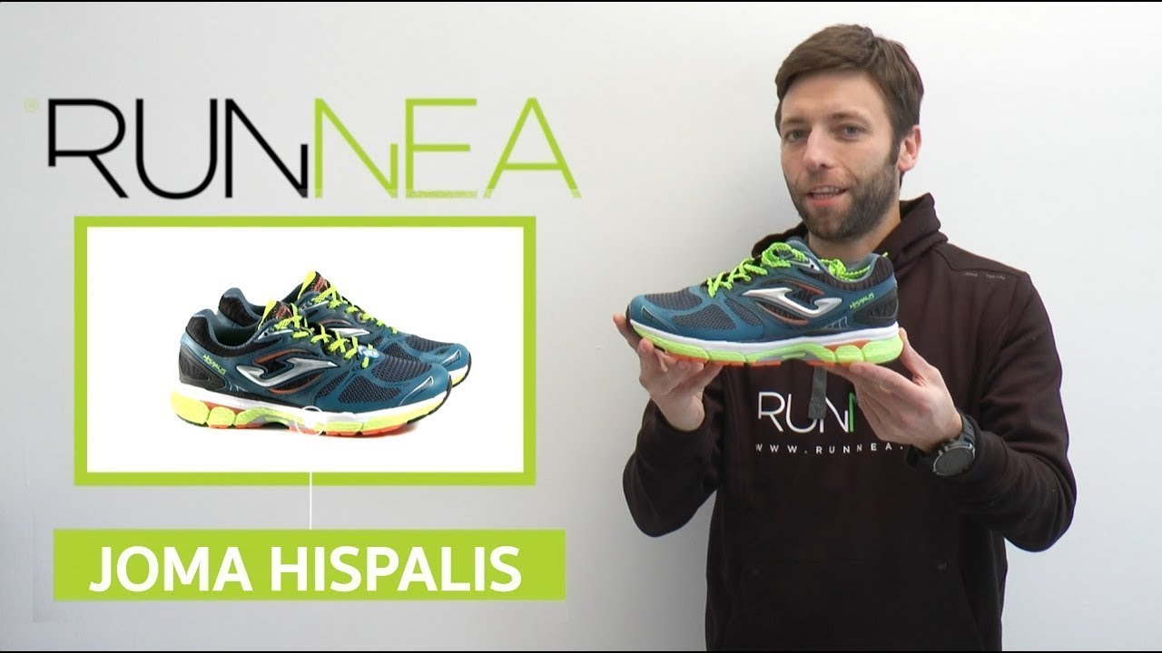 Joma Hispalis 19, review de la zapatilla de amortiguación con relación calidad-precio - YouTube