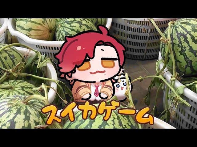 【スイカゲーム】今日も作ろう、スイカ【ハユン/にじさんじ】のサムネイル