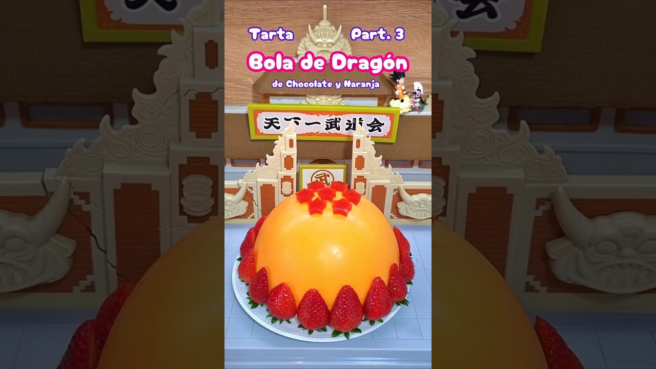 🐉✨ Tarta Bola de Dragón ✨🐲 Parte 3 
