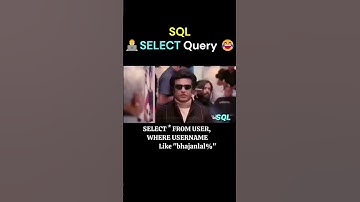 SQL SELECT QUERY #sql #sqlserver #shorts #codingmeme #meme #technology #shortsfeed #ytshorts #coder