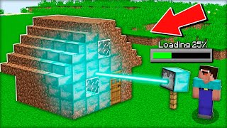 Minecraft NOOB vs PRO: HOW NOOB TRANSFORMED HOUSE WITH SECRET DIAMOND LASER Сhallenge 100% trolling