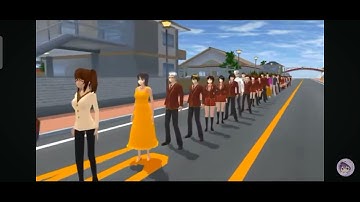 Collecting All The NPC AND HIT BY A CAR SAKURA SCHOOL SIMULATOR