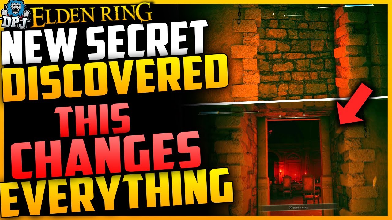 Elden Ring: THIS CHANGES EVERYTHING - NEW SECRET WALL FOUND - Secret Areas, Hidden Paths & More?
