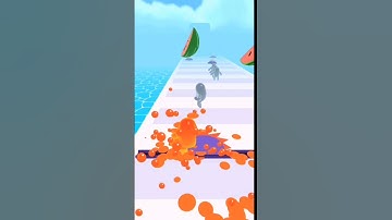 🍉🪚 Join Blob Clash 3D gameplay #shorts  #game #viral #trending #makeba