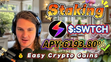 Real Solana SWTCH staking experience — full walkthrough to stable 6193.80% high yields with no risk