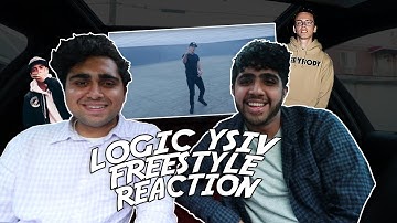 LOGIC - YSIV FREESTYLE REACTION! - CactusTV