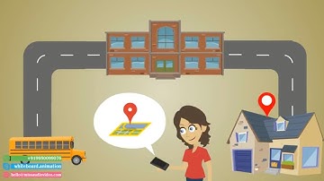 ✅ Kid Tracker App School Bus GPS Tracking Promotional Video Production : Curaosity